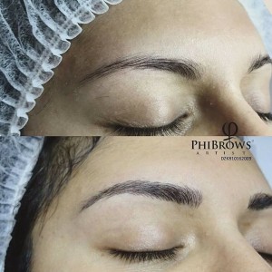 phi brows microblading treatment